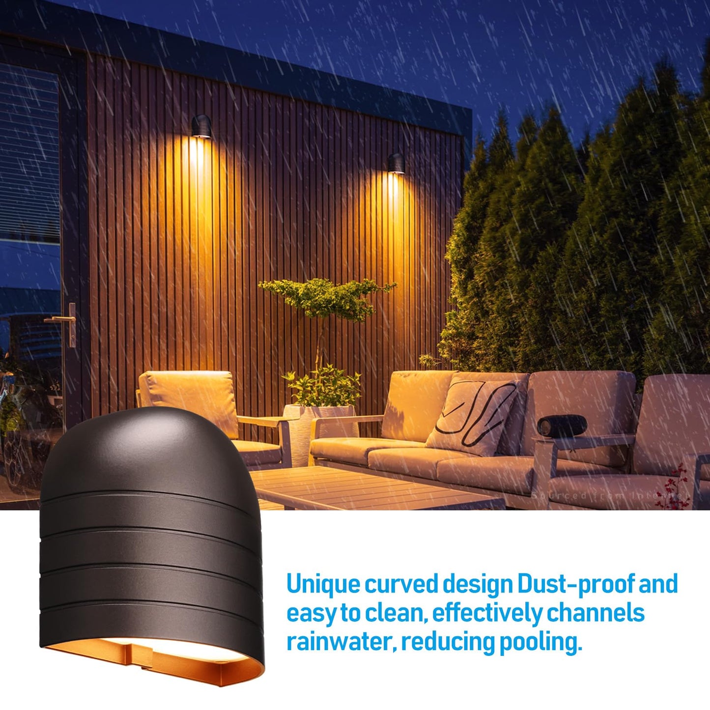 LEONLITE Low Voltage LED Deck Lights, 250LM, CRI90, 12-Pack, Oil-Rubbed Bronze, Model 93082, 3000K, ETL Certified