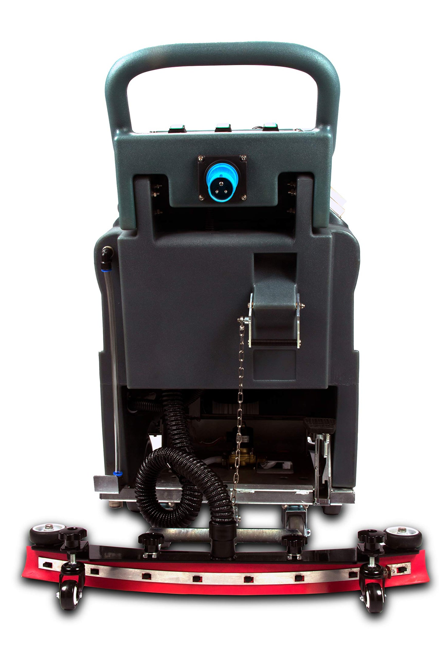 SUNMAX RT50AC 22" Electric Floor Scrubber Dryer Machine, 22 FEET Power Cord, 14.5-Gal Sewage Tank, 22" Brush/Pad Cleaning Width; 31" Squeegee Width