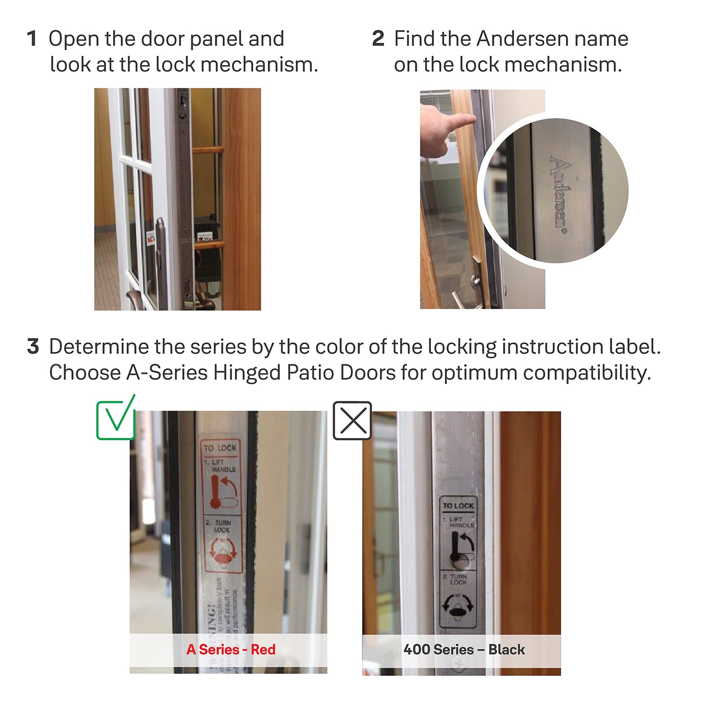 Yale Assure Lock for Andersen Patio Doors, Z-Wave Plus, Black Suede