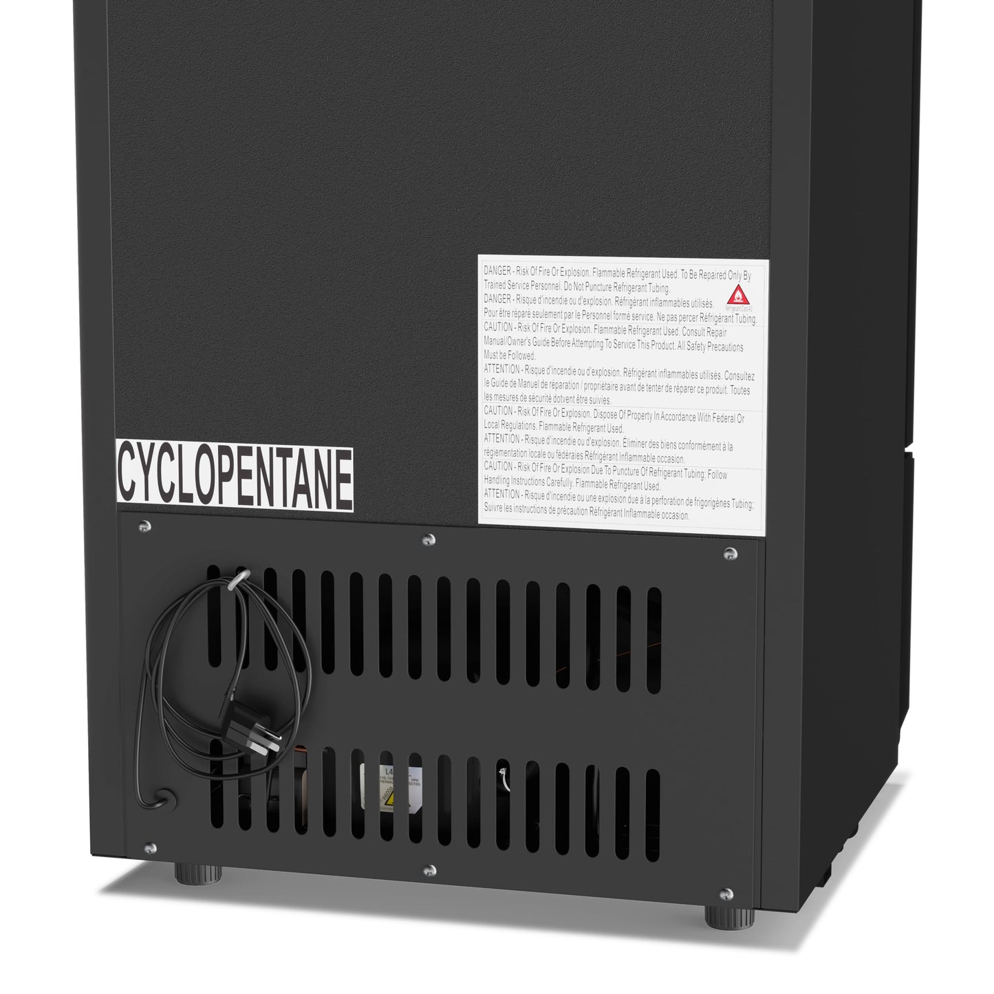 KoolMore MDR-9CP Display-Refrigerator, 9 cu.ft. Single Swing Door, Black