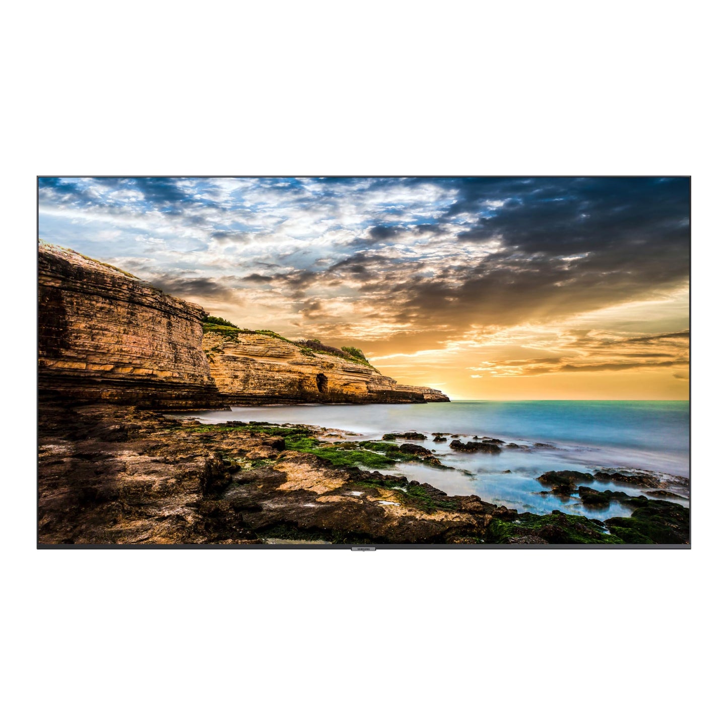 SAMSUNG 43” QET Series LFD Display with Integrated MagicInfo Lite Player, Crystal 4K Processor and UHD Resolution, 8ms Response Time, 300 nit, Home UI, Built-in Speakers, LH43QETELGCXZA
