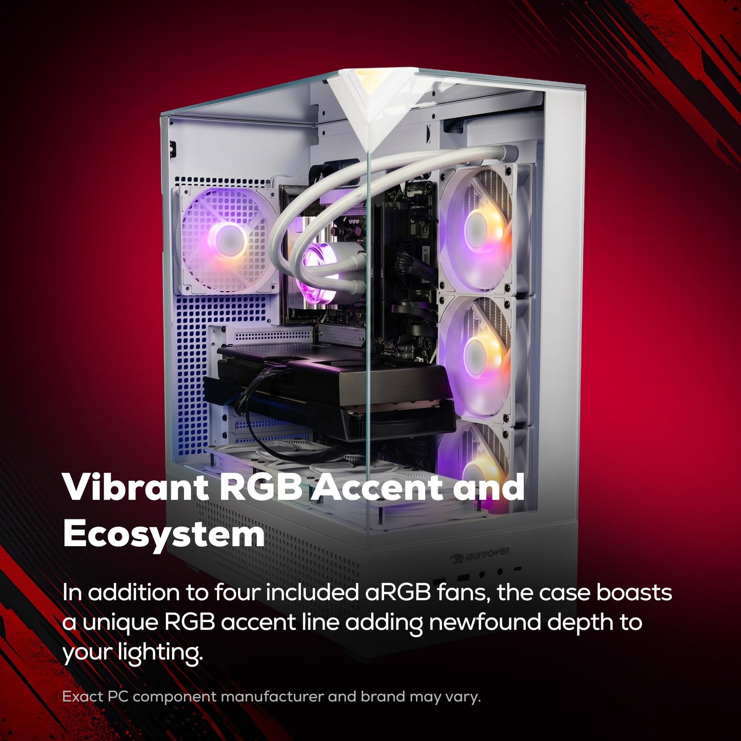iBUYPOWER Element Gaming PC Desktop Computer AMD Ryzen 9 7900X CPU, NVIDIA GeForce RTX 5070 12GB GPU, 32GB DDR5 RGB 5200MHz RAM, 1TB NVMe SSD, Windows 11 Home, Gamer Keyboard and Mouse - EWA9N5702