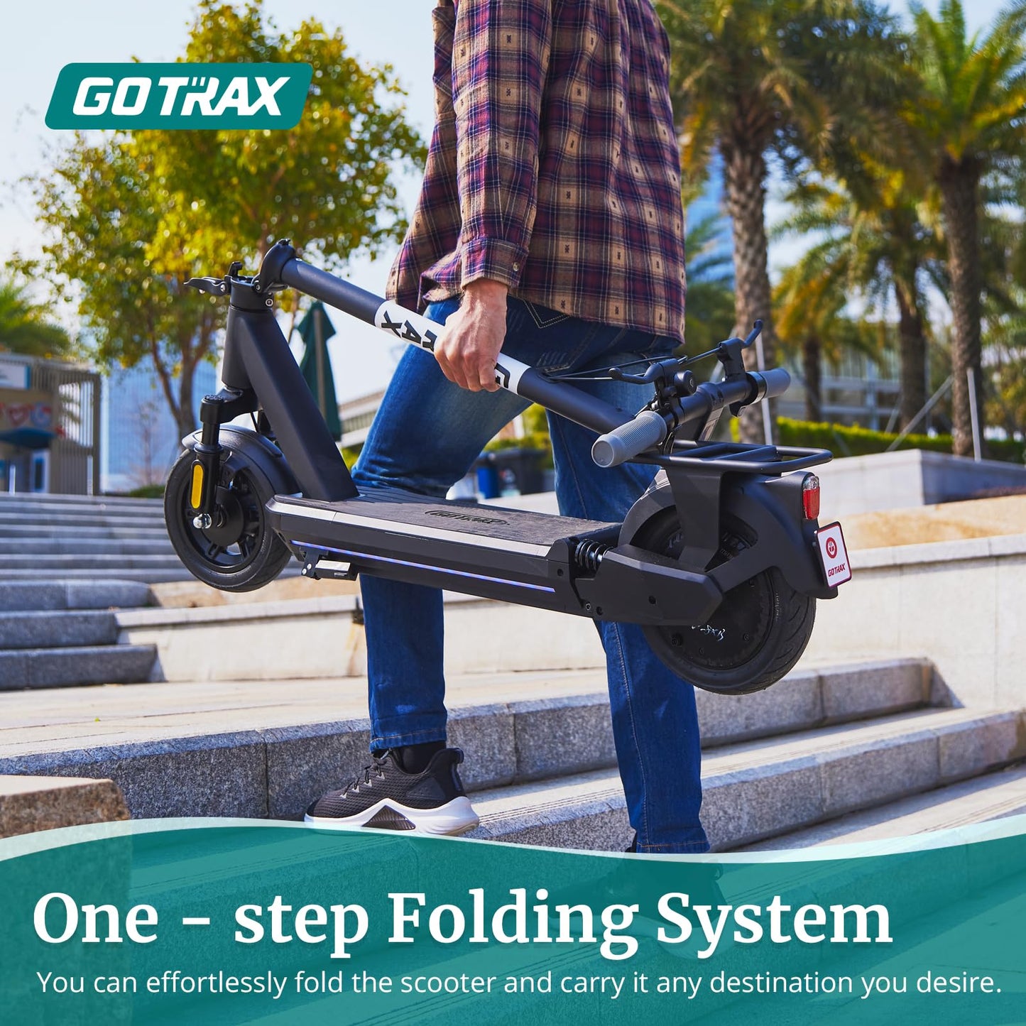 Gotrax ECLIPSE ULTRA Electric Scooter for Adults, Max 38 Mile & 20Mph by 500w Motor, 10" Tire, Bright Headlight Taillight, Aluminum Alloy Frame & Cruise Control, Foldable Escooter for Commute