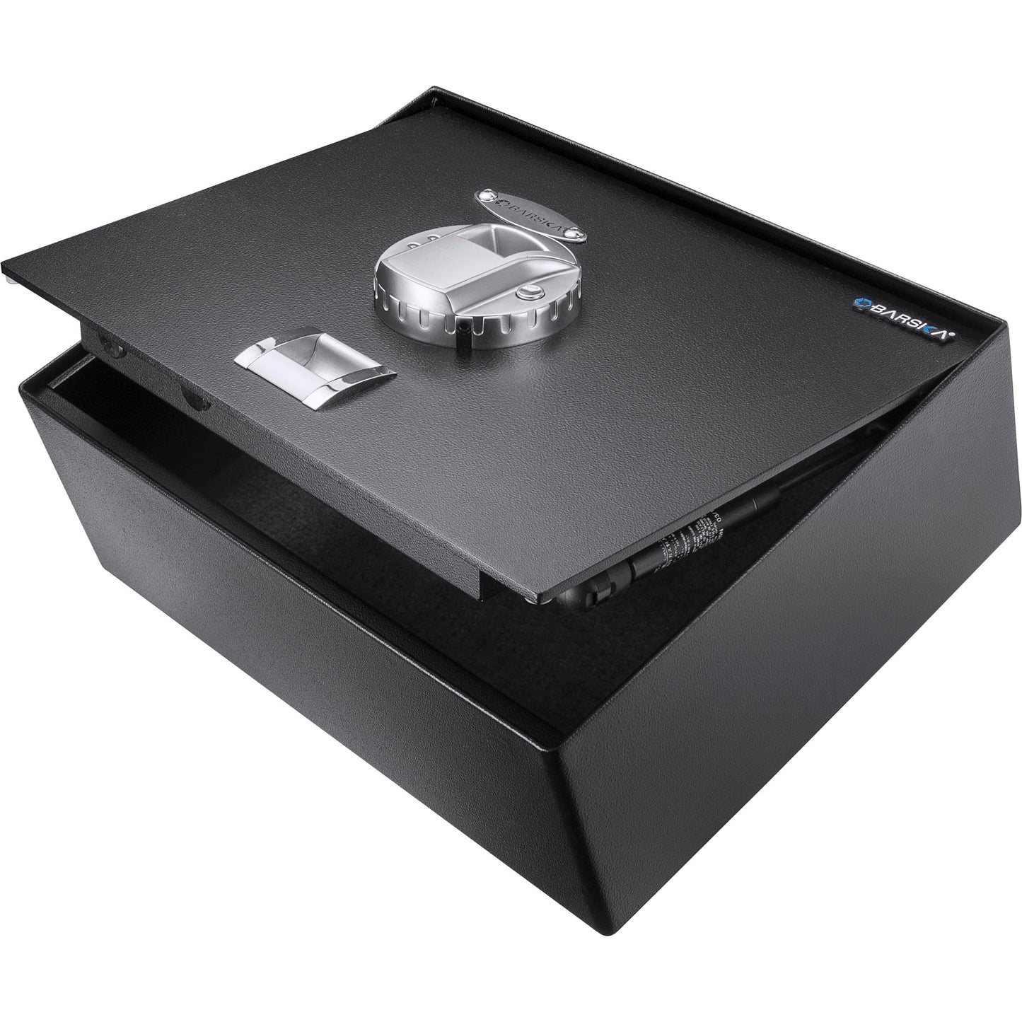 Barska AX11556 Biometric Fingerprint Top Opening Security Drawer Safe Box 0.23 Cubic Ft, Multi, One Size