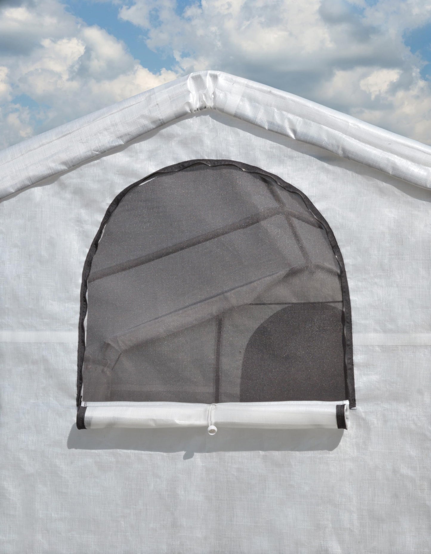 ShelterLogic 6' x 8' x 6.5' GrowIT Greenhouse Peak Roof Style Backyard Grow House with Integrated Shelving