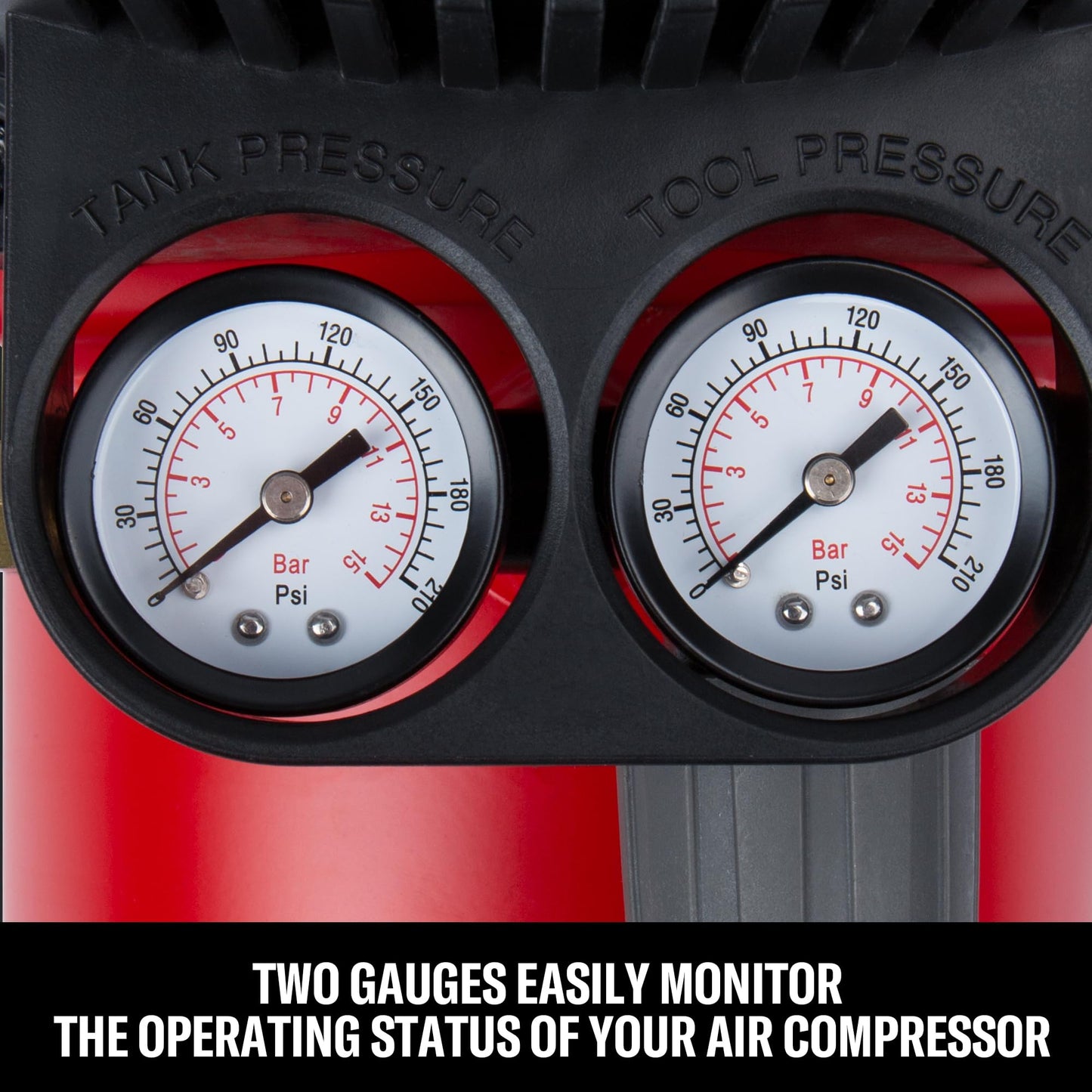 Craftsman 2 Gallon Portable Air Compressor, 1/3 HP 125 PSI Max Oil-Free Air Compressor with 11 Piece Accessory Kit, Compact Hot Dog Tank for Home DIY, Tire Inflation, Nailing, CMXECXA0200243A