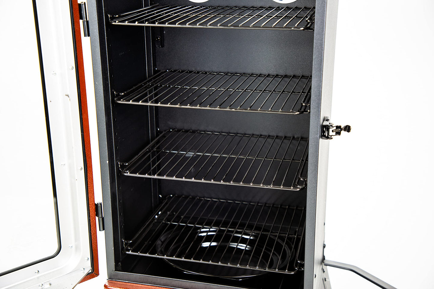 Pit Boss 3-Series Gas Vertical Smoker, Red Hammertone - 10773