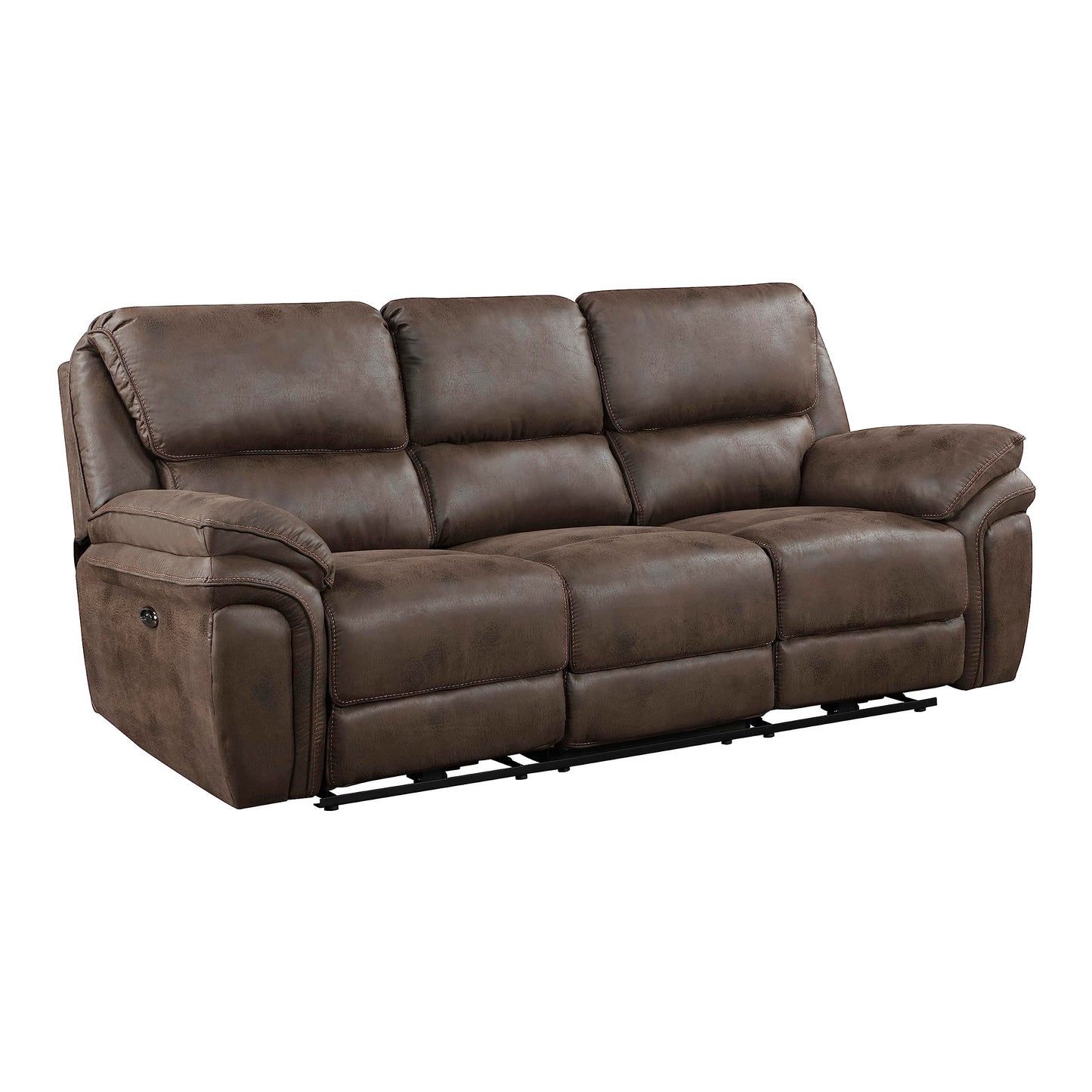 Lexicon Dorritt Power Reclining Living Room Sofa Set, 3-Piece, Brown