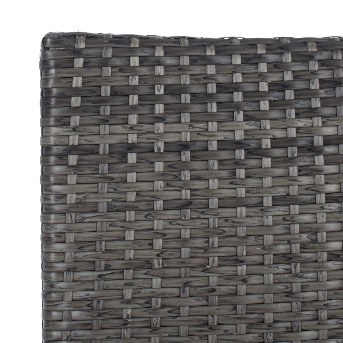 SAFAVIEH Outdoor Collection Challe Grey Brown/White Dining Set PAT7702C-3BX