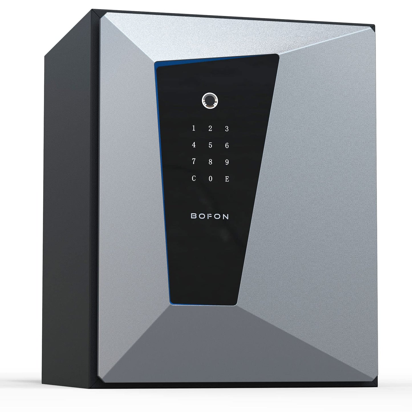 BOFON Y-Series Fingerprint Fireproof Smart Safe Box, Security Box with Key, 2.1 Cubic, Safety Box for Home Office (2.1 Cubic Feet Fireproof-45FF)