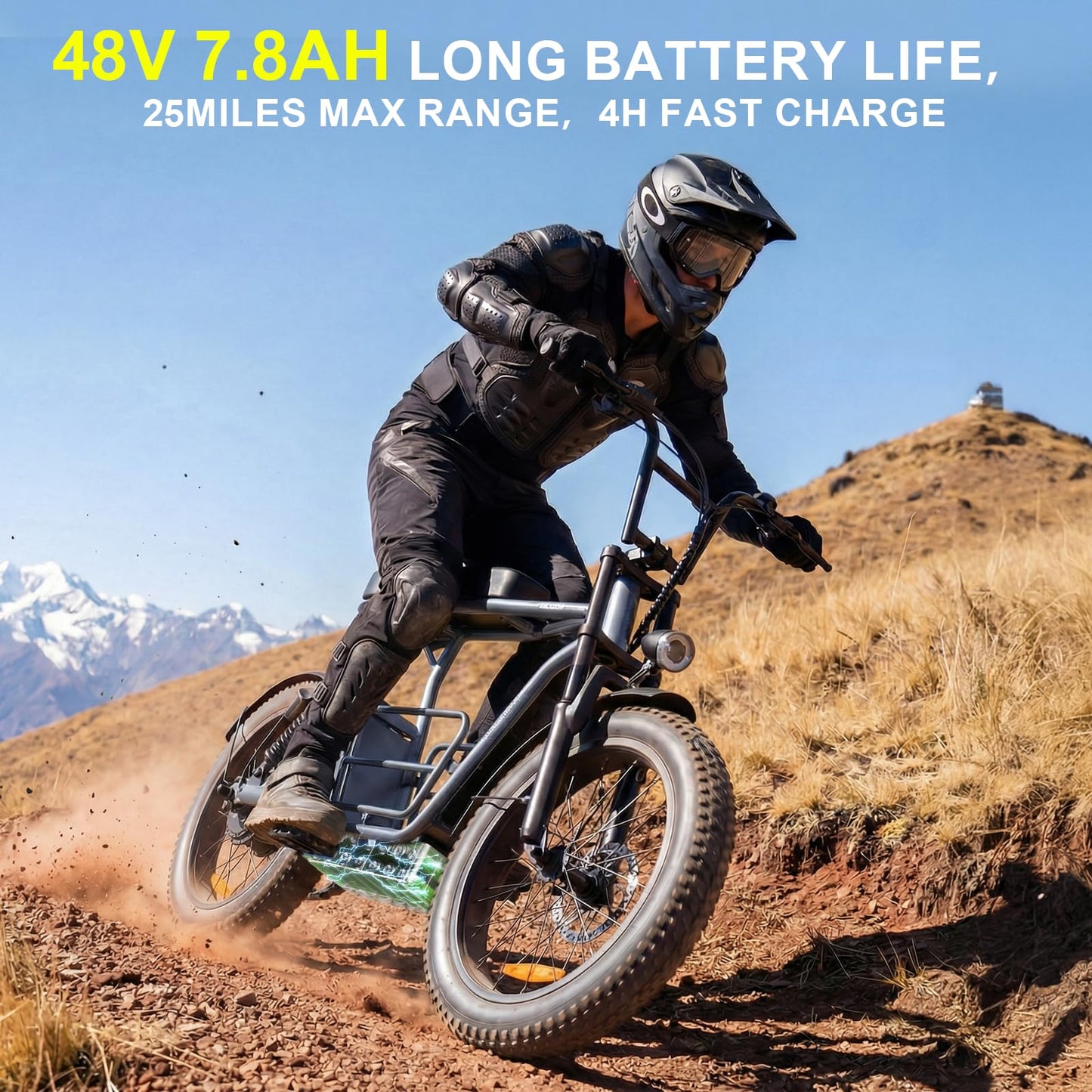 Caroma Electric Scooter with Seat for Adults, 1000W Peak Motor, 25Miles Range & 20Mph, Multiple Suspension, Electric Motorcycle Mini Bike with Basket for Pet s& Cargo, UL 2272 Certified