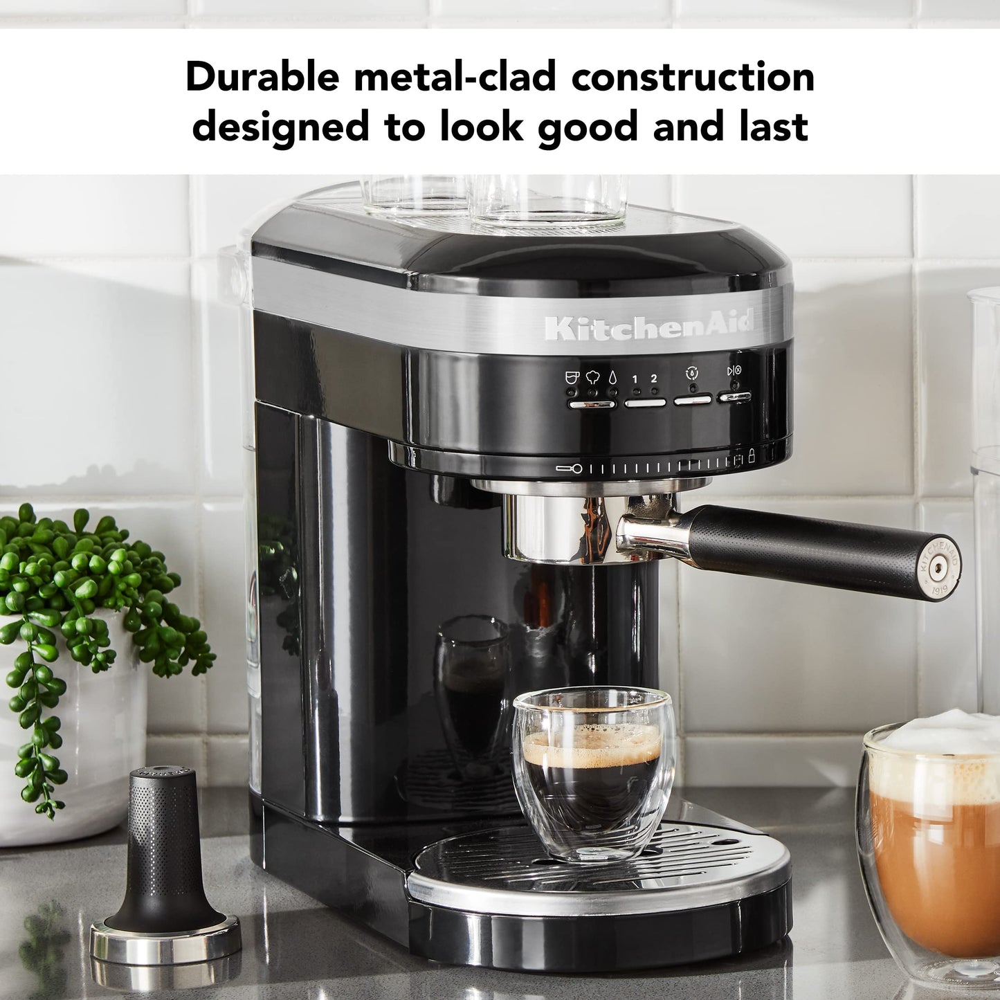 KitchenAid Metal Semi-Automatic Espresso Machine - KES6503