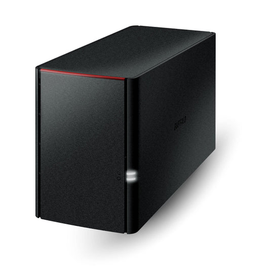 BUFFALO LinkStation SoHo 220 2-Bay Personal Cloud Office NAS 8TB (2x4TB) with Hard Drives Included