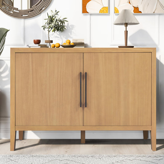Merax Modern Wood Buffet Sideboard with 2 Doors