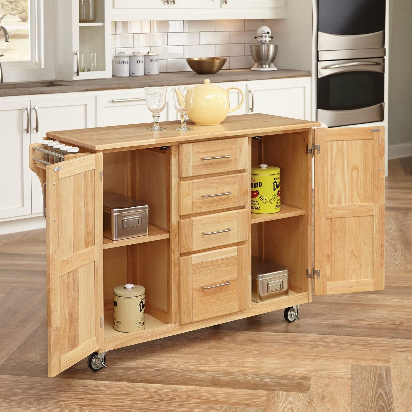 Homestyles General Line Mobile Kitchen Cart