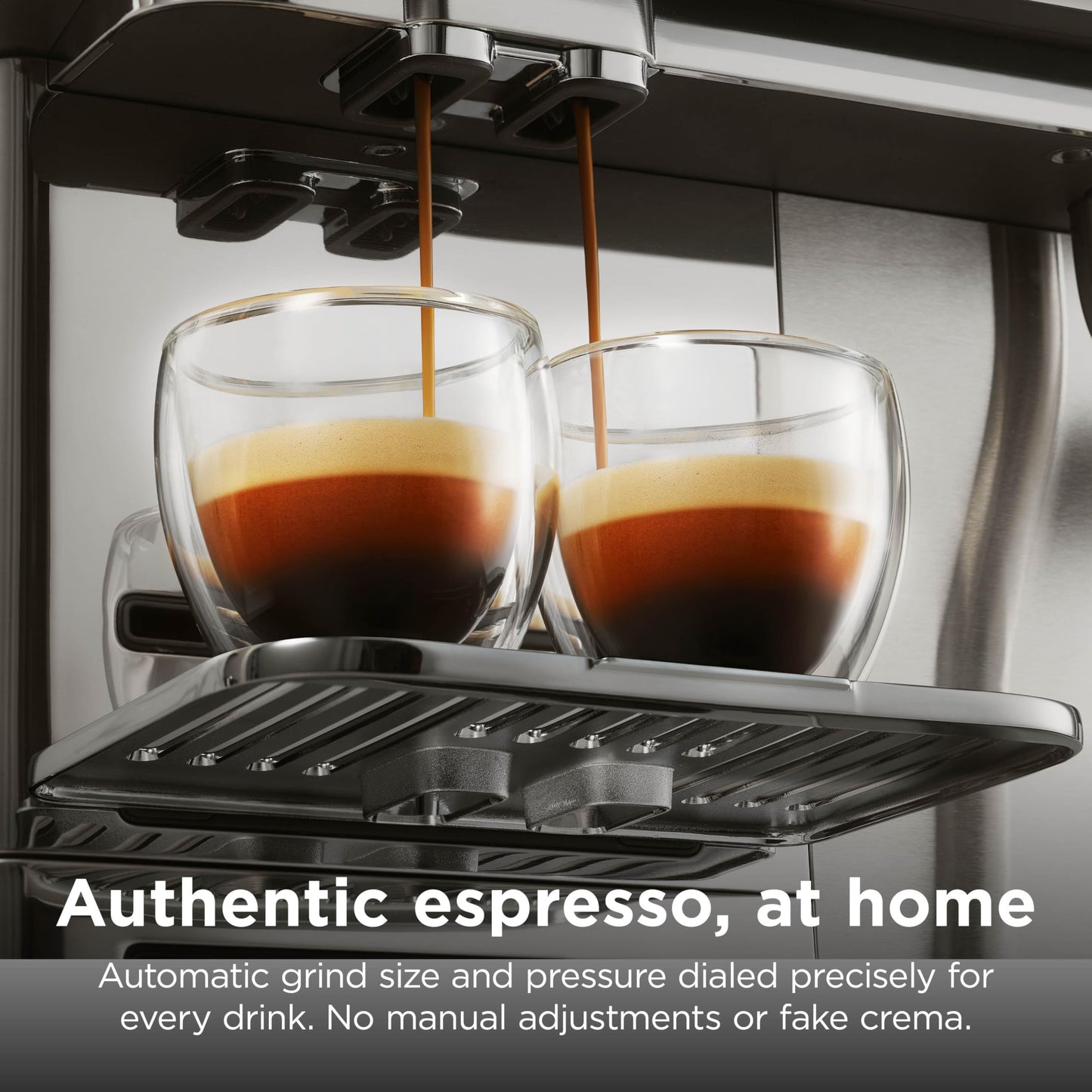 Ninja AutoBarista Fully Automatic Espresso Machine | 10 One Touch Hot & Iced Drink Options, Built-in Coffee Grinder, Milk Frother | Easy Self-Clean | Latte, Cappuccino, Cold Brew – AE1001