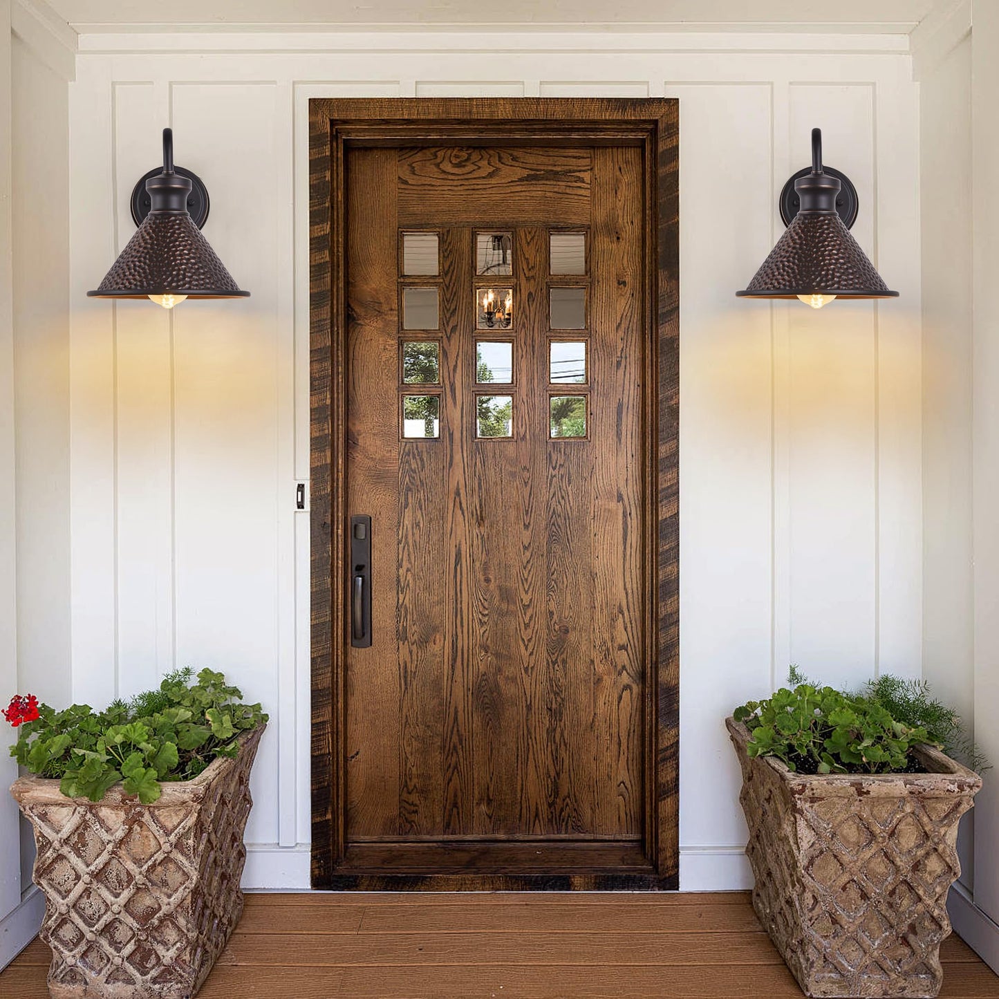 Tarentlight Gooseneck Wall Sconce 1-Light E26, Oil Rubbed Bronze, 9.3 Inch Width, Model W2412-ORB, Ideal for Outdoor and Indoor Use