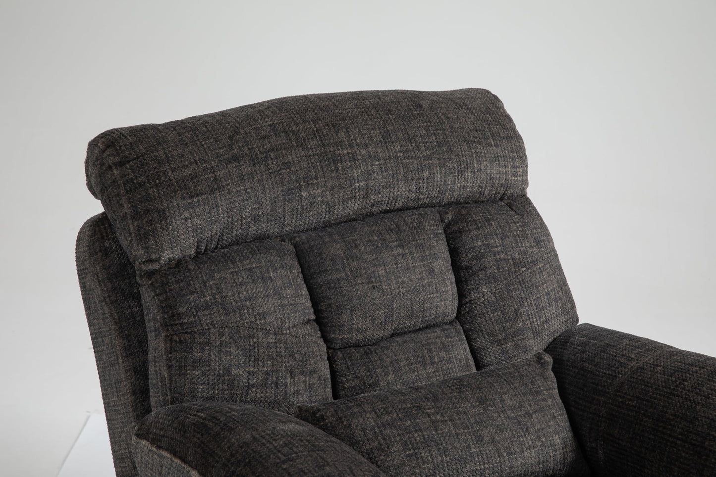 Oversized Power Lift Recliner Chair with 4 OKIN Motors Electric Lay Flat Reclining Sofa Chair Heat and Massage 180 Degree Velvet Lift Chair for Adults, Dark Brown