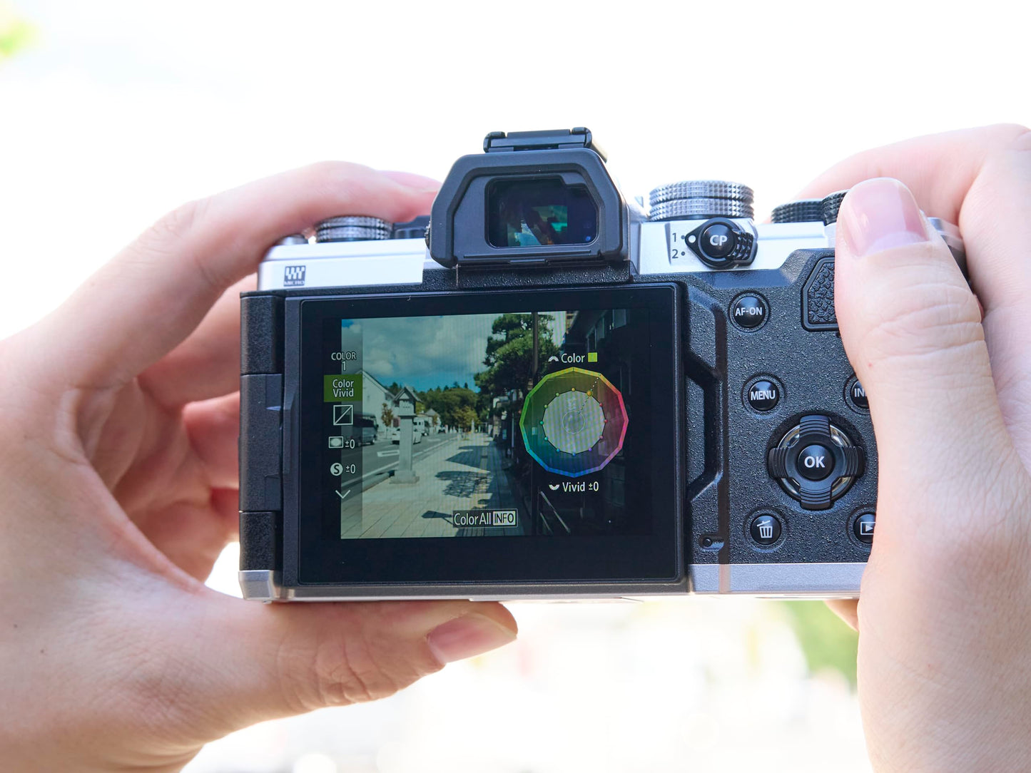 OM SYSTEM Olympus OM-3 Silver Micro Four Thirds System Camera Travel Camera Weather Sealed Design 5-Axis Image Stabilization