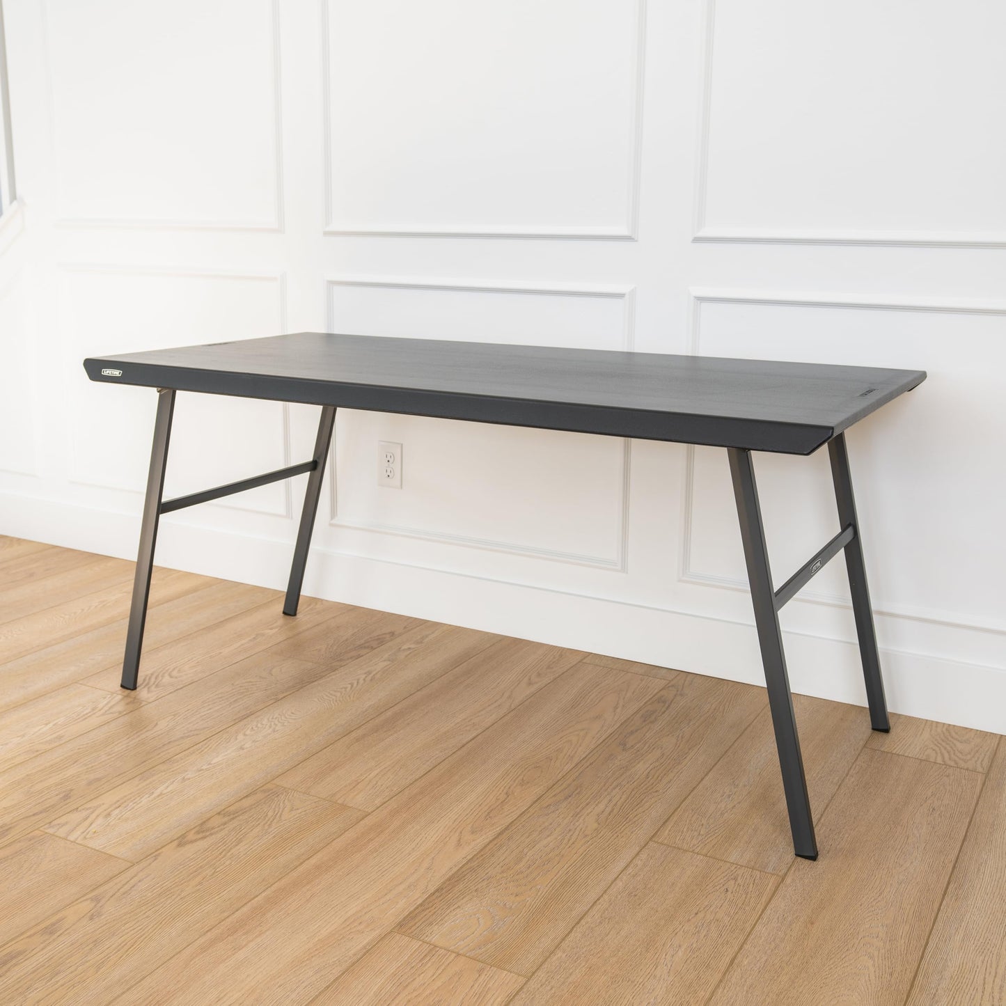 LIFETIME 5-Foot Desk Folding Table, Multipurpose Home Office Workstation