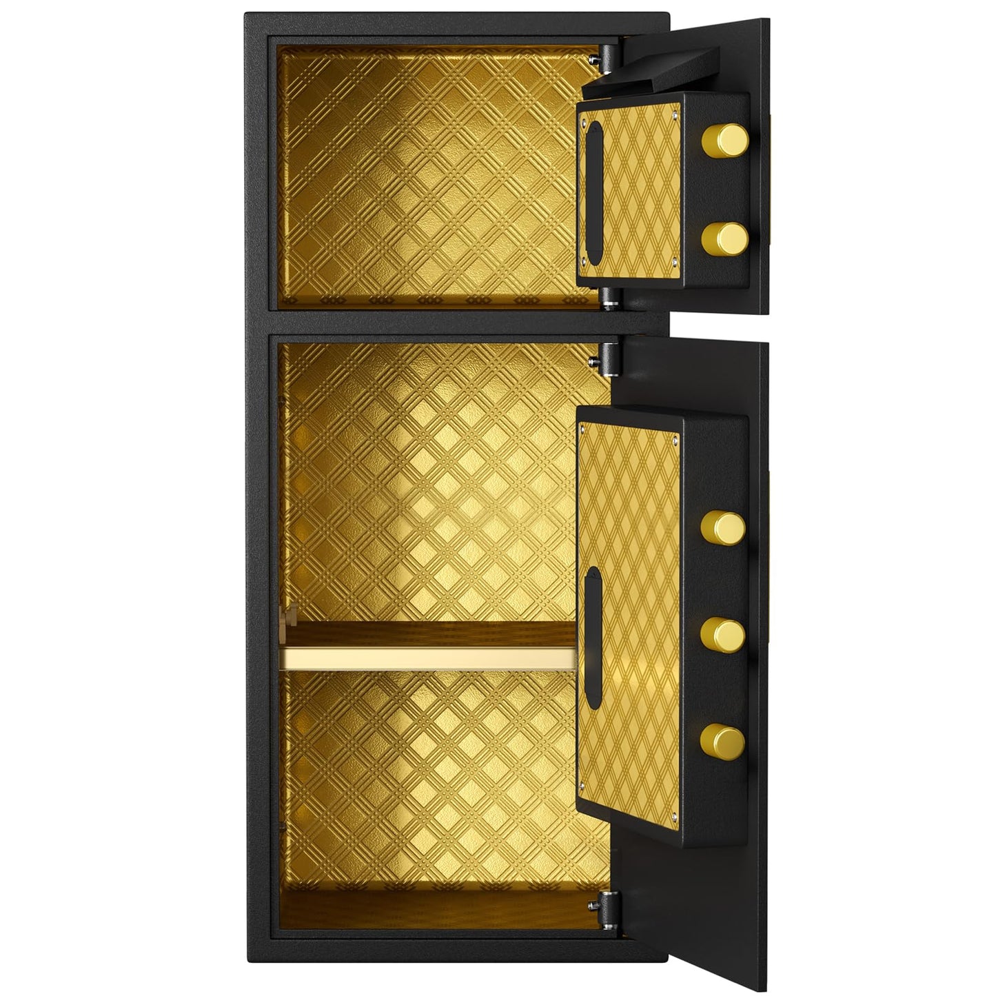 Password-Protected Fireproof and Waterproof Safe, Small Home Safe with Hidden Code Function, Wall-Mounted Cabinet-Style Safe for Home, Office, and Hotel, Digital Security Safe Box,A3