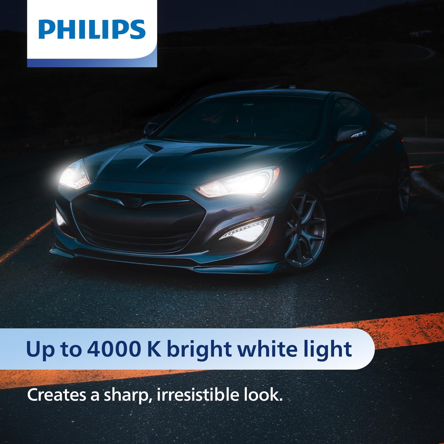 Philips Automotive Lighting 9005 Headlight Bulb, Bright White, 2 Pack, Fits High Beam/Low Beam/Fog