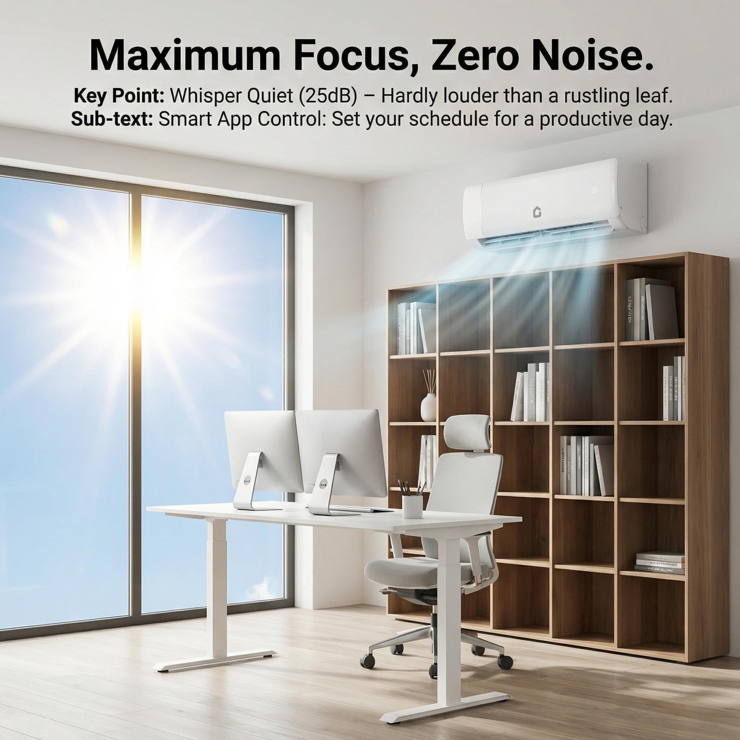 GarveeLife 12,000 BTU Mini Split Air Conditioner, 22 SEER2 110V Smart Inverter, Heat Pump System, Cools Up to 750 Sq.Ft, Alexa WiFi Control, DIY Installation Kit