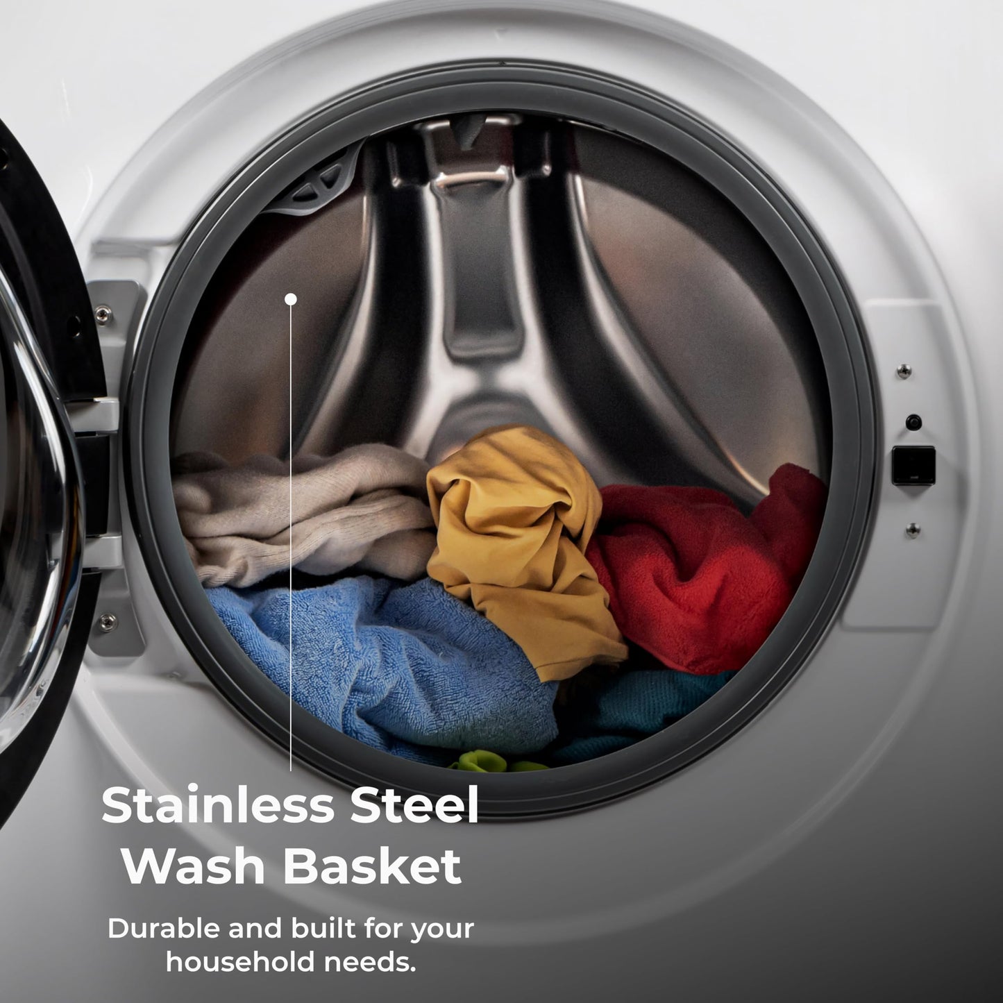 Kenmore 4.5 cu. ft. Front Load Washer with Stain Removing Steam Treatment - Reduce Laundry Time with Accela Wash - LED - ENERGY STAR Certified - White