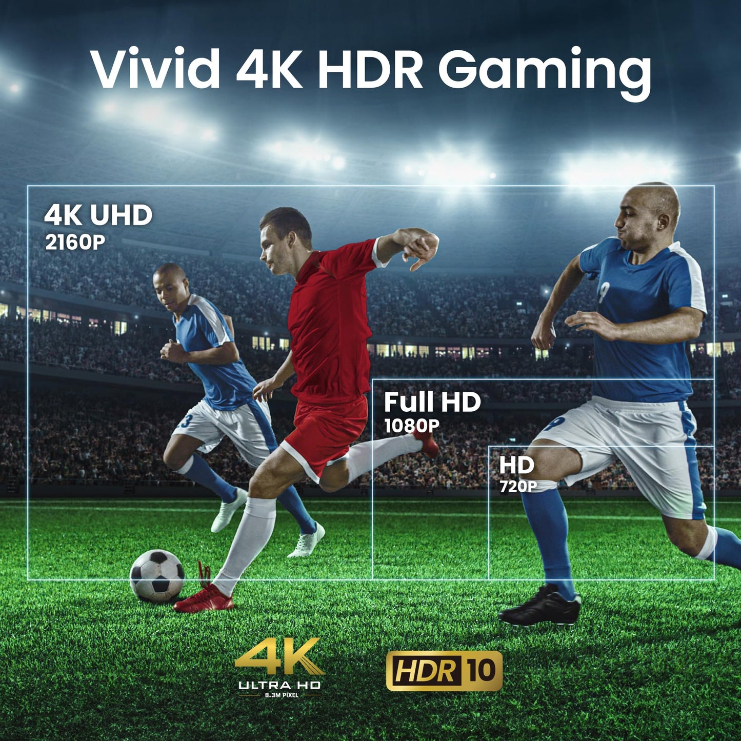 BenQ TK710 4K Laser 3200 Lumens Movie and Gaming Projector with 4ms Response Time | 240Hz Refresh Rate | HDR10 & HLG | ARC/eARC Support | Vertical Lens Shift | 3D Keystone | 1.3x Zoom | HDR Game Modes