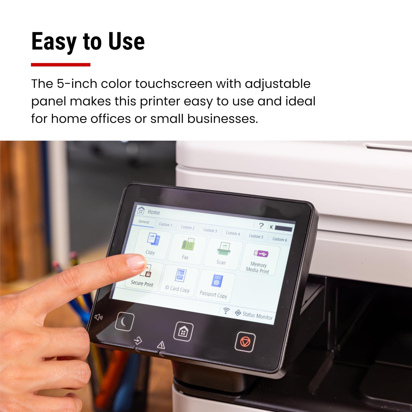 Canon imageCLASS MF465dw II - Monochrome Wireless Duplex Laser Printer with Print, Copy, Scan, Fax, Expandable Paper Capacity, 42 PPM
