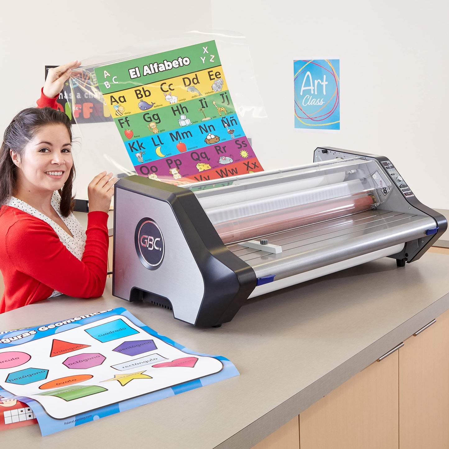 GBC Thermal Roll Laminator Machine Ultima 65, Under 10 Minutes Warm-Up, 27" Maximum Width, Variable Laminating Speed, Professional & School Lamination (1710740)