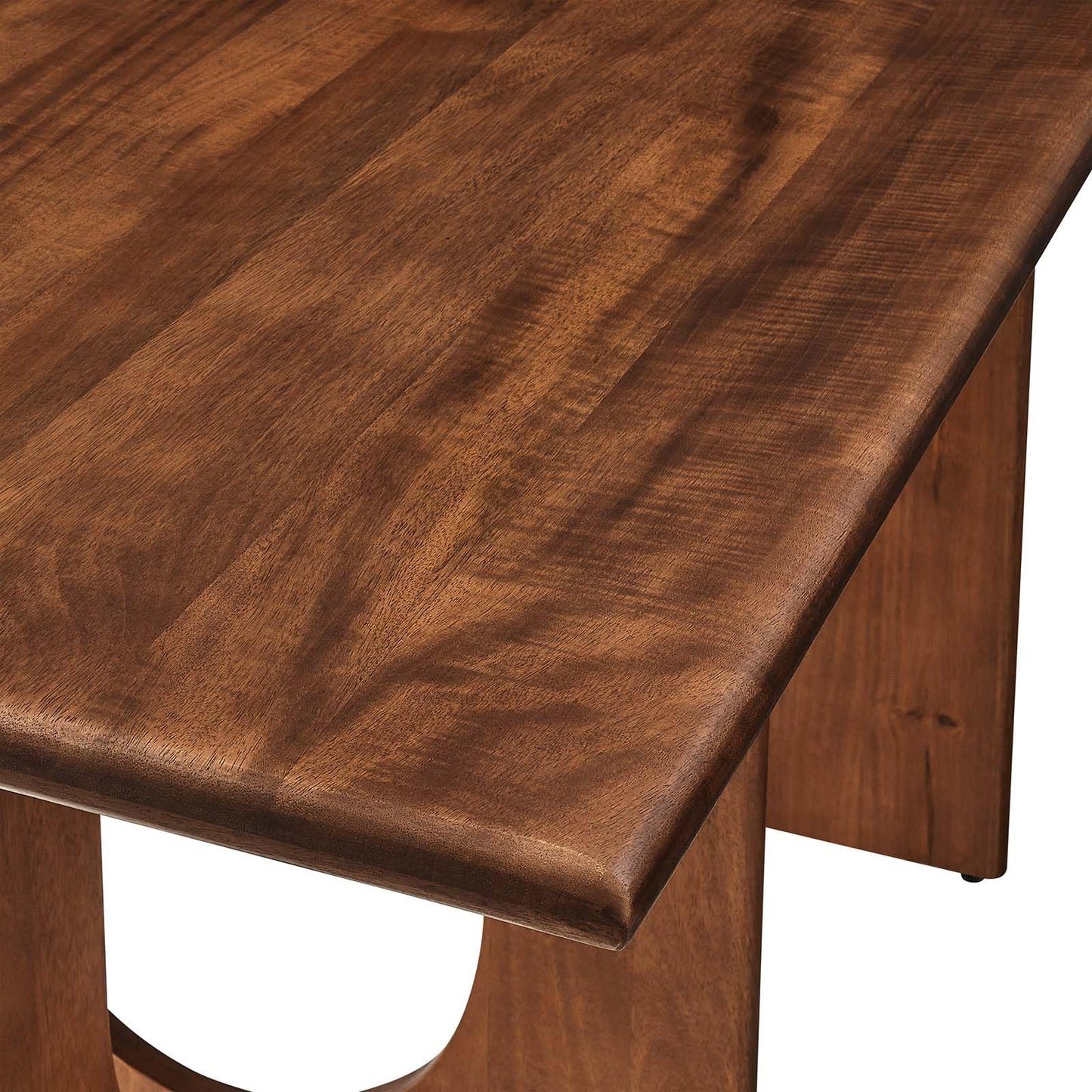 Modway EEI-6593-WAL Rivian Rectangular 70" Wood Dining Table, Walnut