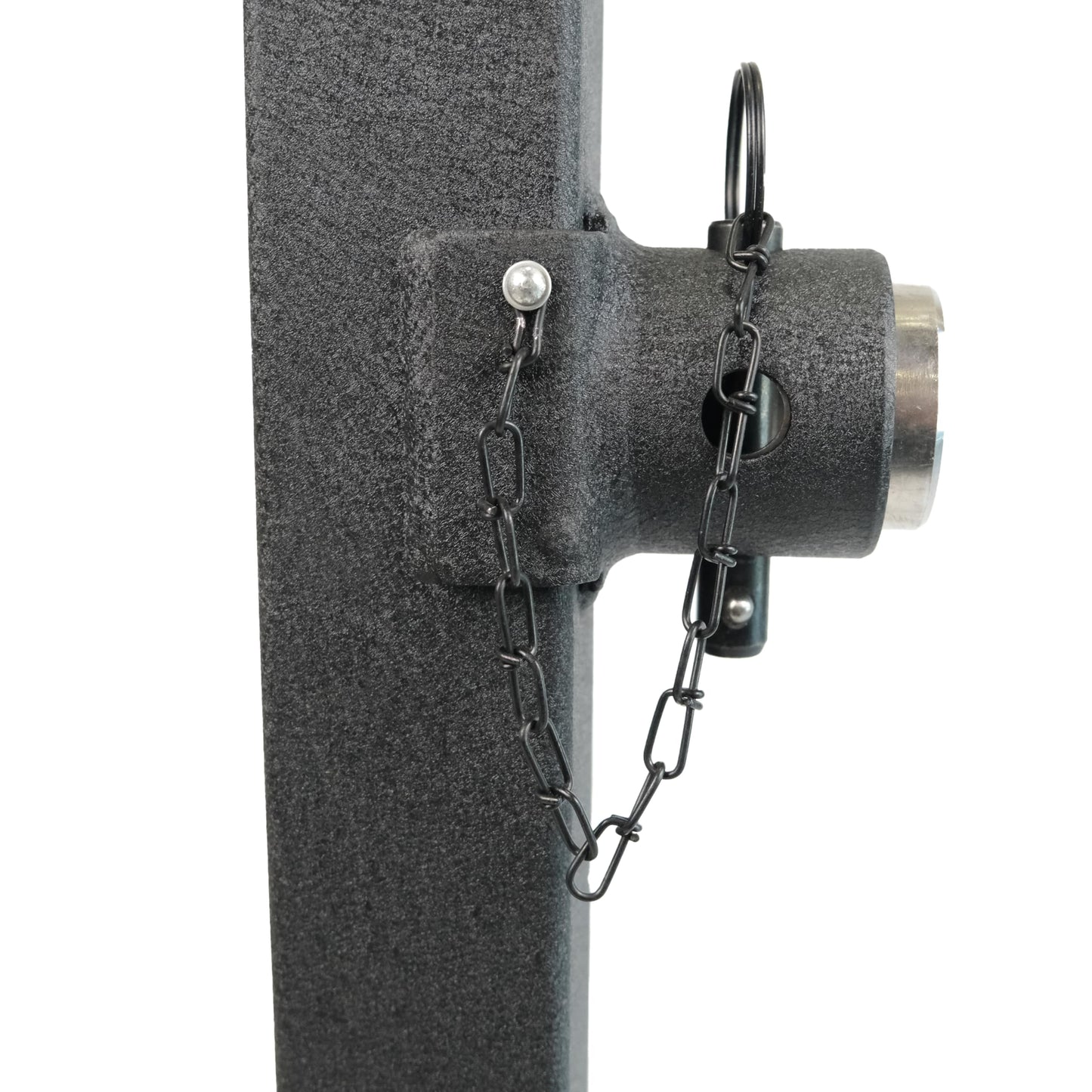 Trailer Valet TVJX7-P Direct Pipe Welded Jack – 7,000 lbs Capacity – Manual & 20–24V Drill-Powered Operation – Heavy-Duty Weld-On Jack with Drop Leg, Safety Pin, and Crank Handle
