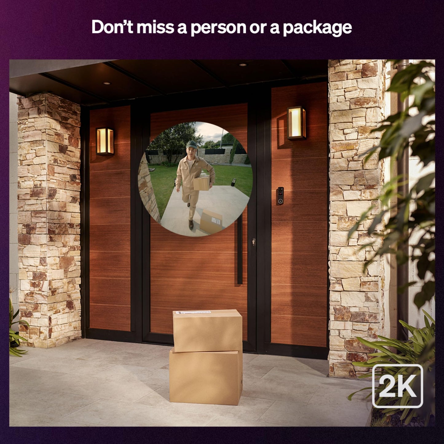 Philips Hue Secure Wired Video Doorbell and Smart Chime, 2K Resolution, Wide Angle View, Motion Detetection, Two-Way Audio, Real-time Notifications, Seamless Integration Ecosystem
