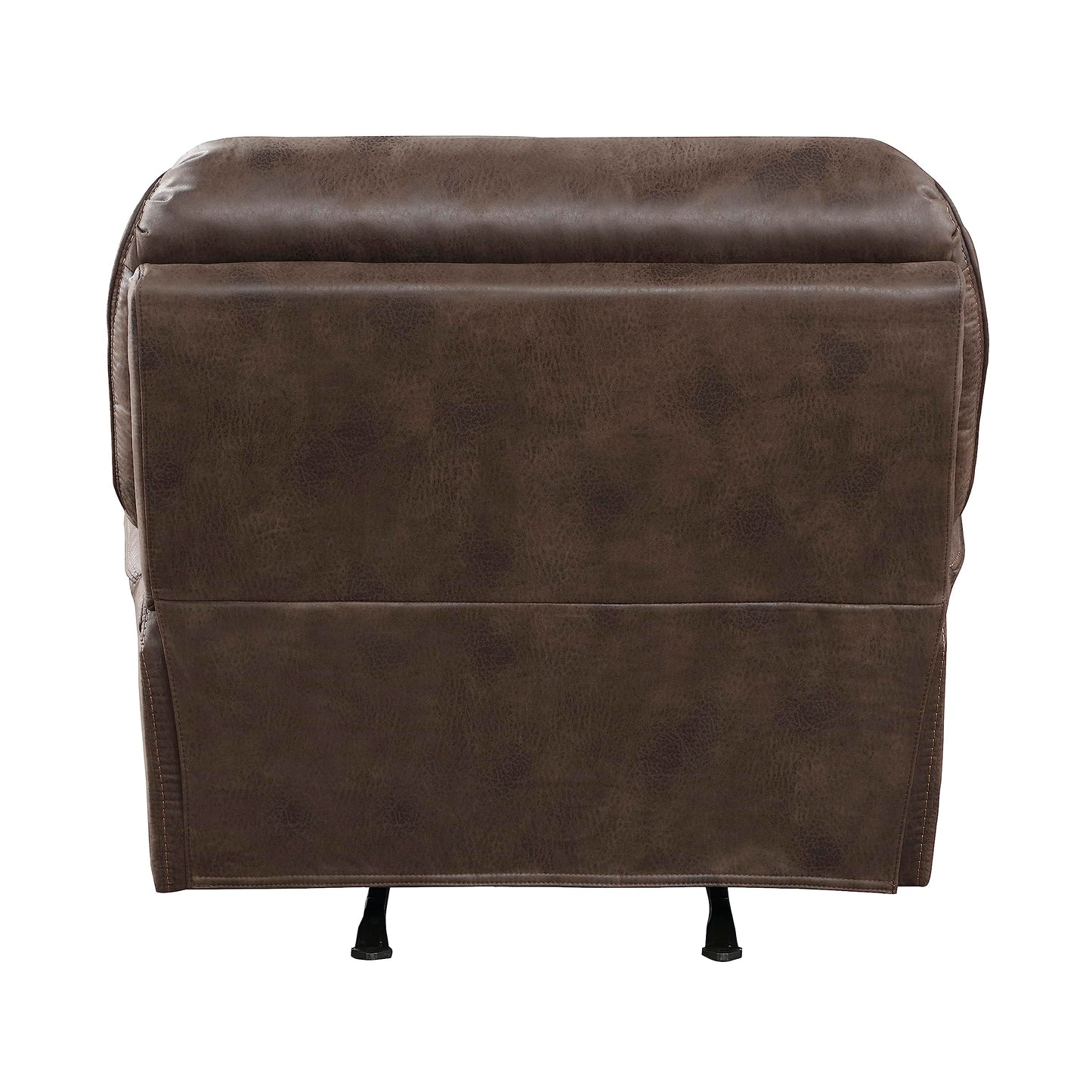 Lexicon Dorritt Microfiber Manual Rocker Reclining Chair, Brown