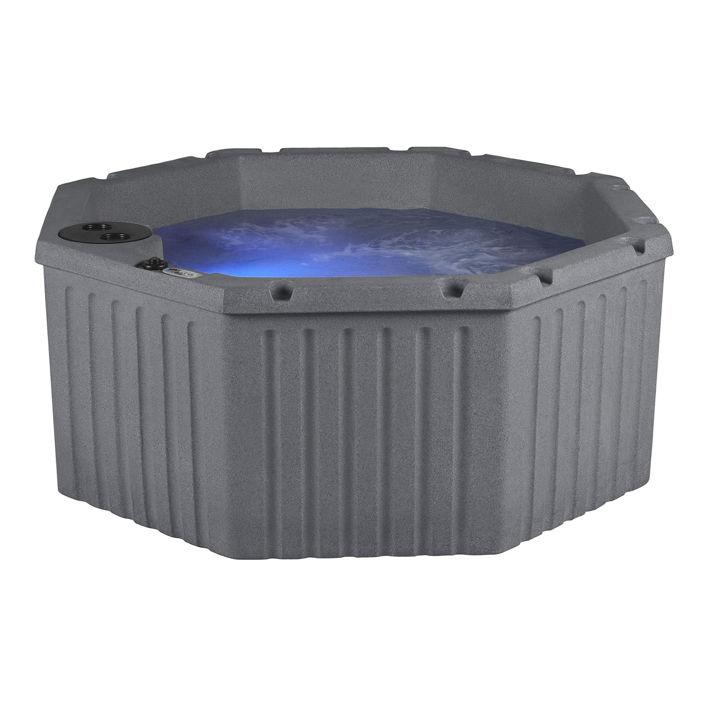 Aqualife by Strong Spas Invi 5 Person Rigid Resin Hot Tub Spa, 11 Jets, 2BHP 2-Speed Pump, Stainless Steel Heater, 120V Plug & Play, Full Foam Insulation, 4 Season Outdoor, LED, Cover and Filter