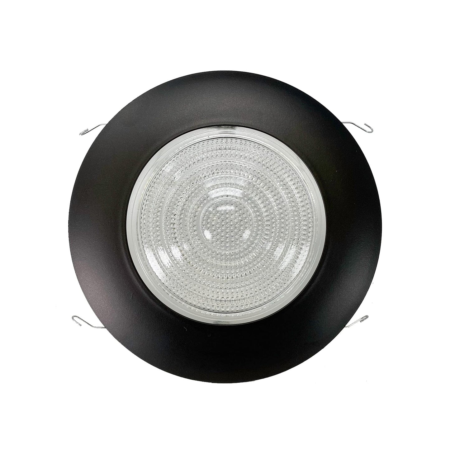 PROCURU 6-Inch Shower Trim, Oil-Rubbed Bronze, Metal with Fresnel Glass, Model B6FLRB, Wet Location, 1-Pack