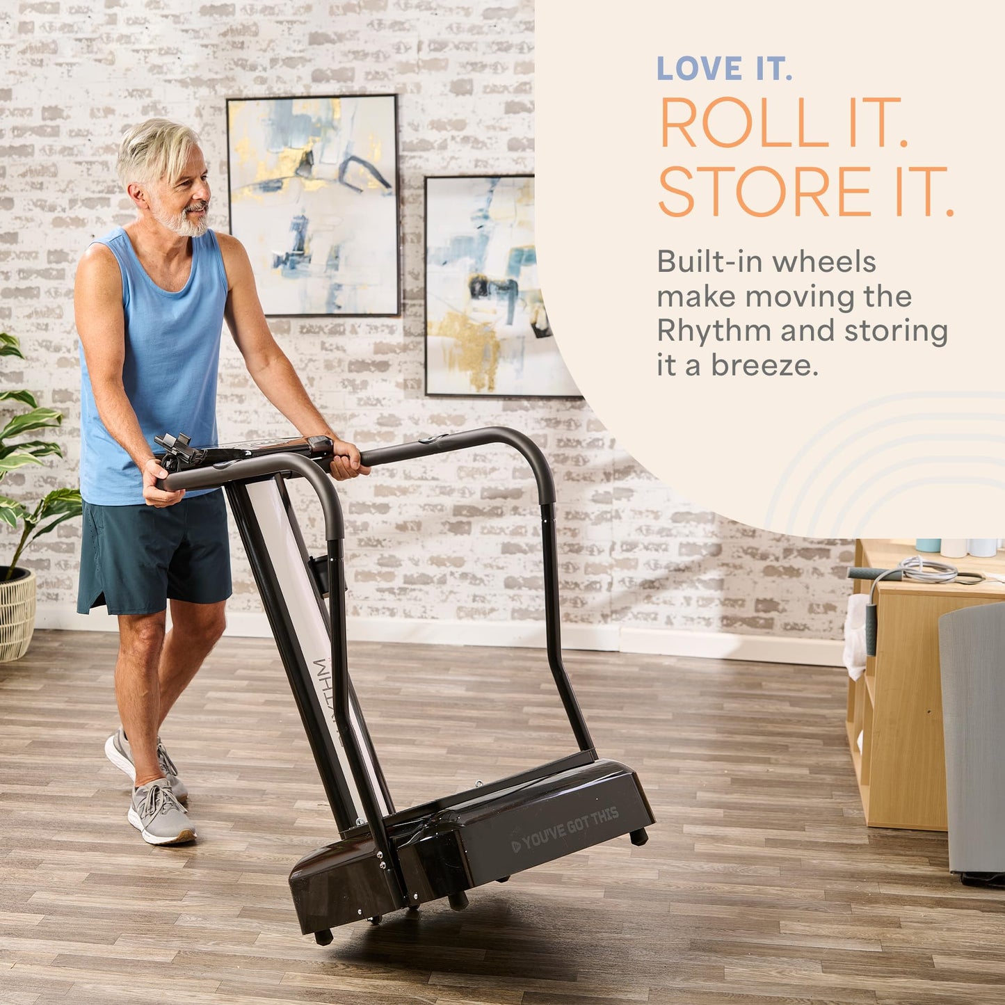 Lifepro Rhythm Vibration Plate Exercise Machine — 99 Speeds & Heart Rate Monitor Whole Body Vibration Platform Machine for Lymphatic Drainage with Handles — Standing Vibrating Platform for Home Gym