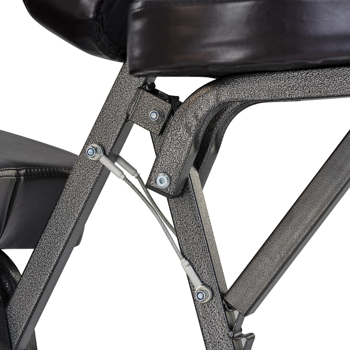 Master Massage Bedford Portable Massage Chair - Lightweight with Carrying Bag - Tattoo Height Adjustable Folding Face Cradle SPA (Coffee)