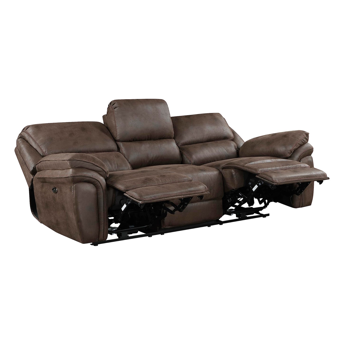 Lexicon Dorritt Power Reclining Living Room Sofa Set, 3-Piece, Brown