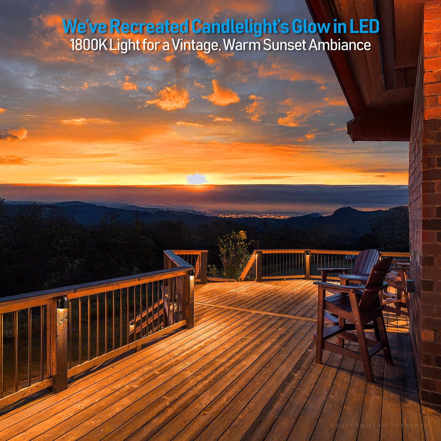 LEONLITE Low Voltage LED Deck Lights, 250LM, CRI90, 12-Pack, Oil-Rubbed Bronze, Model 93082, 3000K, ETL Certified