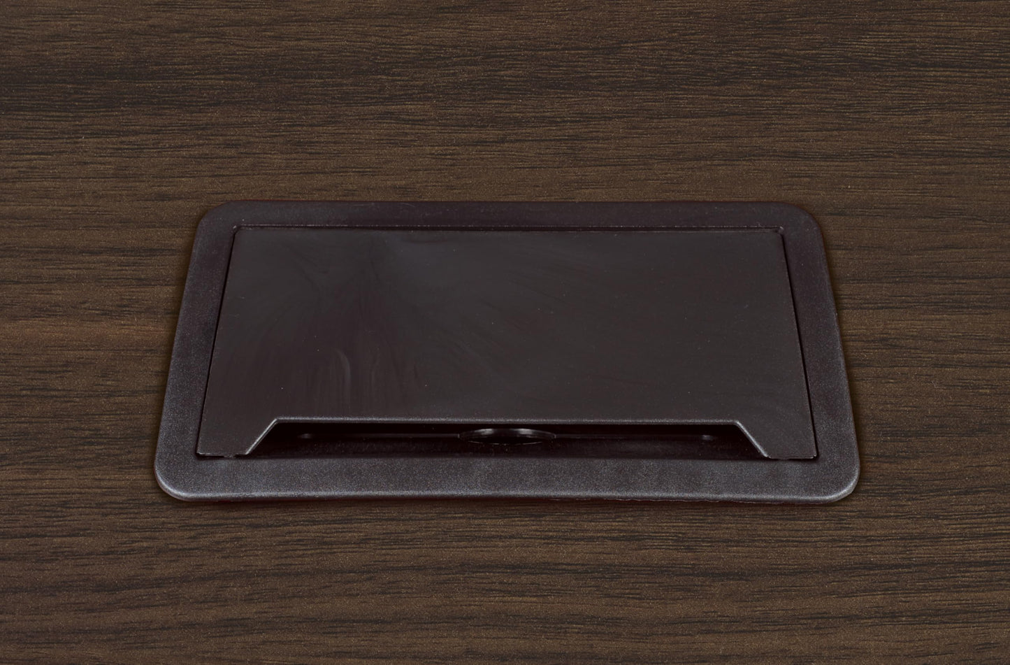 Romig Legacy 16 ft Racetrack Laminate Conference Table with 2 Charging Ports- Neo Walnut
