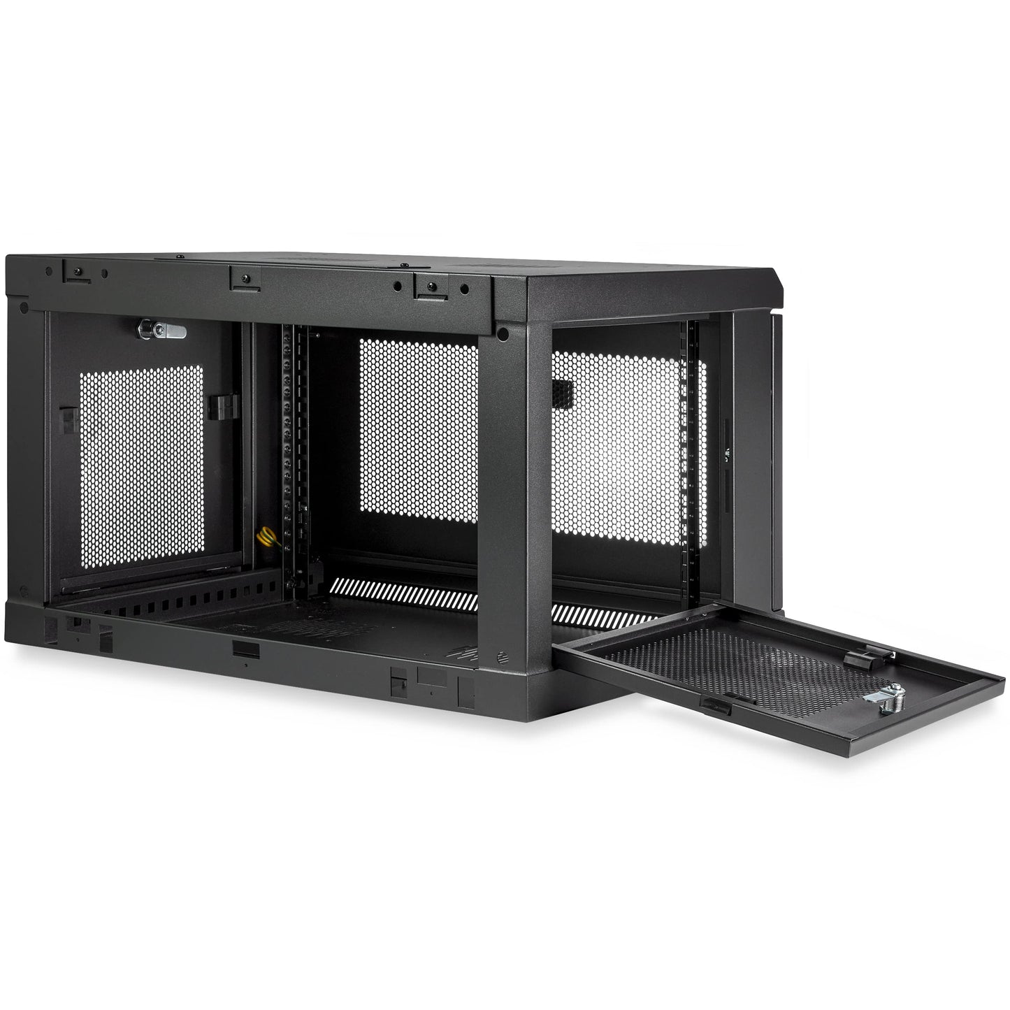 StarTech 6U Wall-Mount Cabinet, 19in, 2-Post, 15in Deep, 198lb (RK616WALM)