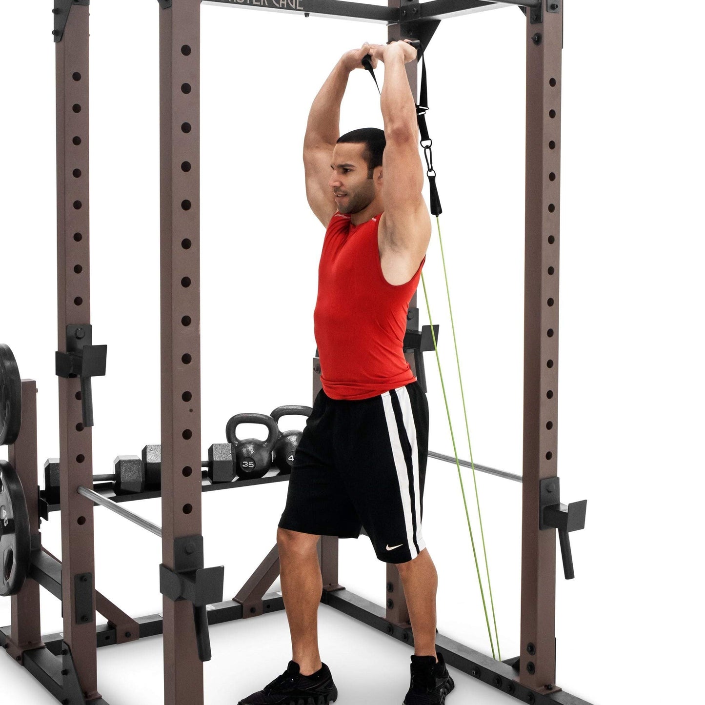 Steelbody Strength Training Monster Cage Squat Rack Home Gym Station System for Weightlifting and Bodybuilding STB-98005