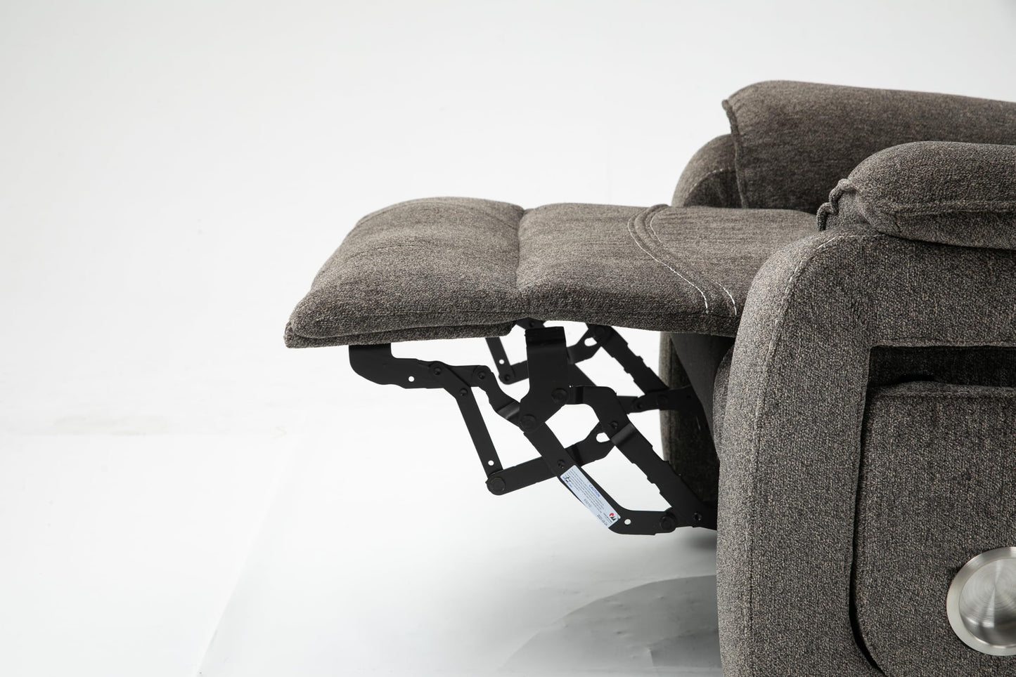 GDFStudio Oversized Power Lift Recliner Chair with Heat Massage Wireless Charging 180 Degree Lay Flat Electric Reclining Sofa with Cup Holder and Dual Remote Control, Light Brown