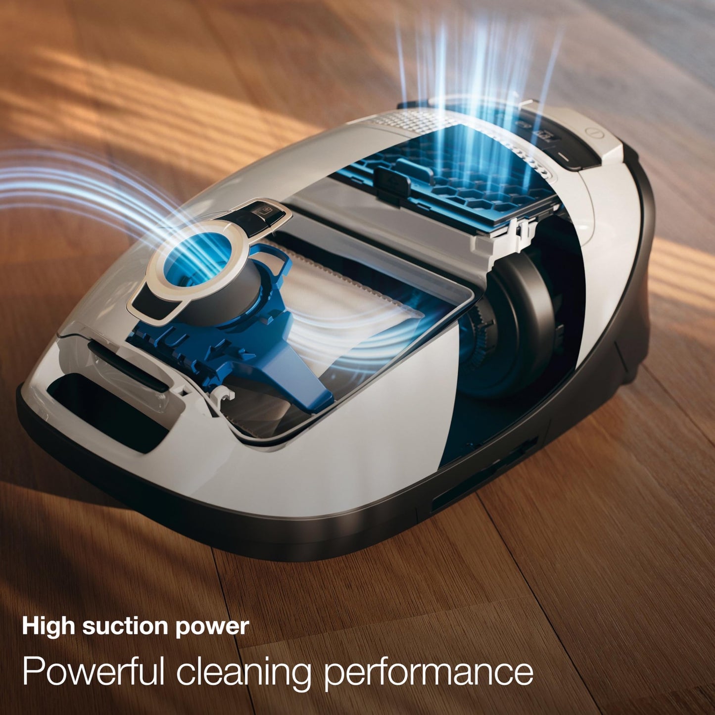 Miele Classic C1 Pure Suction Bagged Canister Vacuum, Graphite Grey - Portable, Household