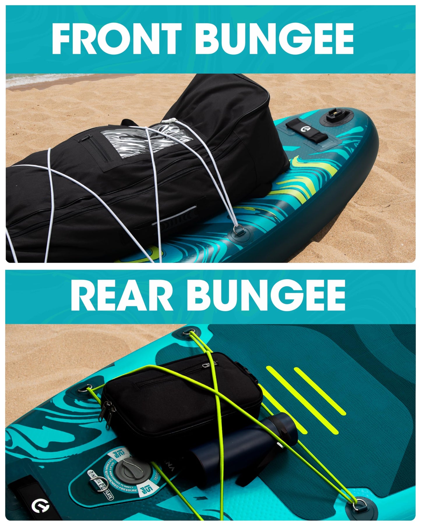 CETANA 11'6×35" Extra Wide Stand Up Paddle Board for Adults & Youth, 400lb Capacity Inflatable Paddle Board, Sup for 2+1 Person with Removable US Fin, 100L Backpack, Floating Paddle, Safety Leash