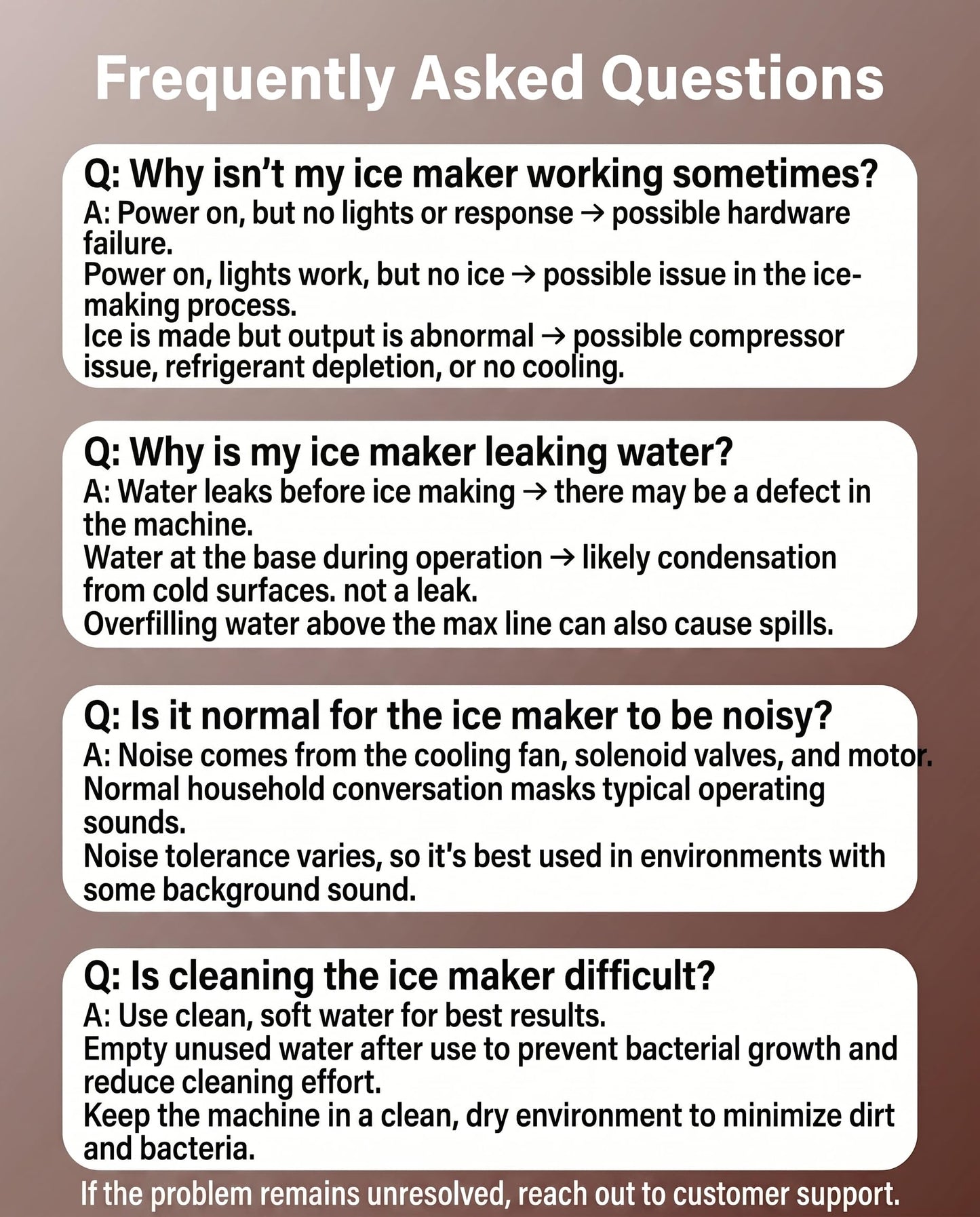 Silonn Ice Makers Countertop, 44lbs Per Day, 2 Ways to Add Water, Auto Self-Cleaning, Stainless Steel Ice Machine for Home Office Bar Party