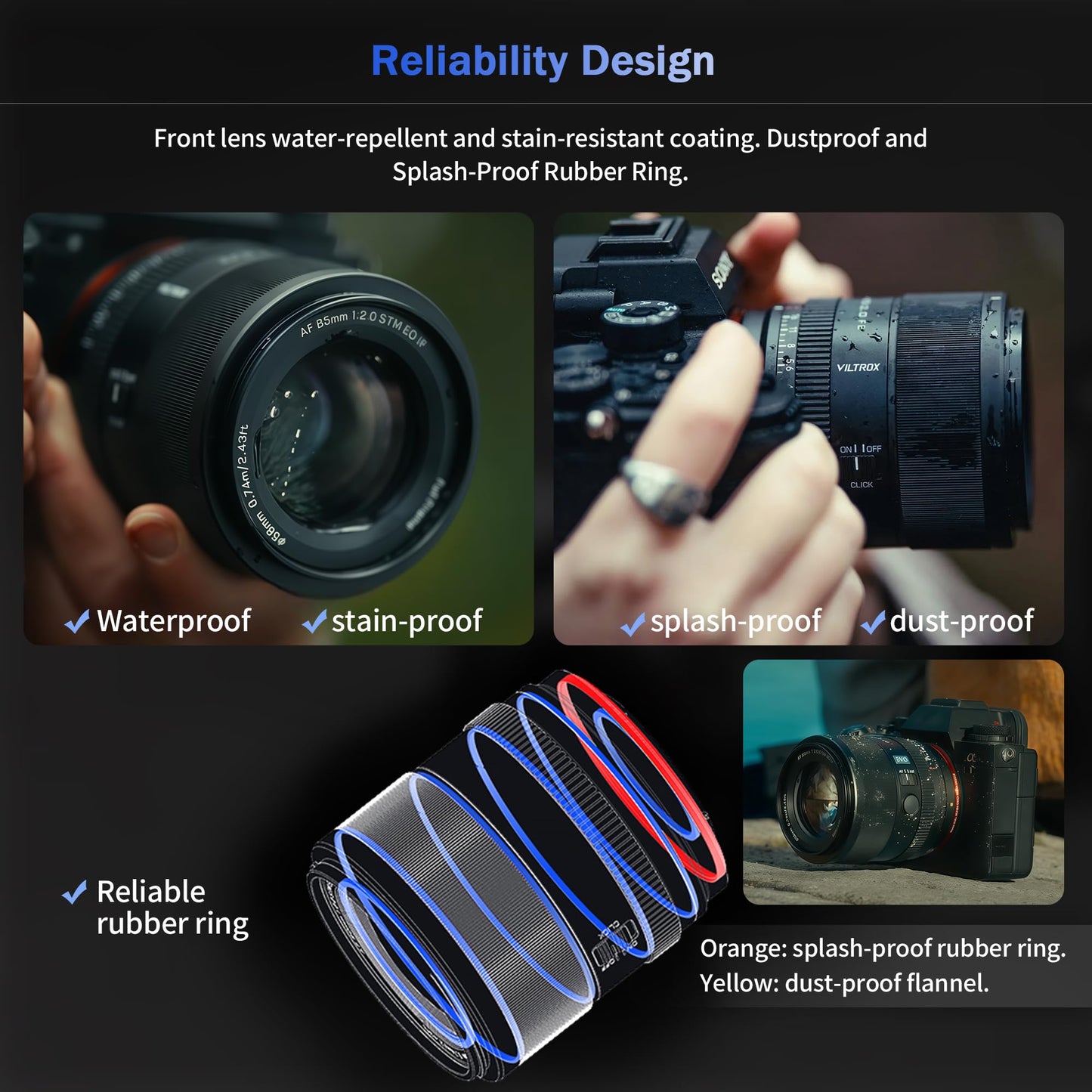VILTROX AF 85mm F2.0 EVO Z Lens for Nikon Z-Mount, AF 85mm f/2 Z, Prime Wide Angle Lens Compatible with Nikon Z Mount Cameras Zfc Z50 Z5 Z6 Z7 Z8 Z9 Z7 Mark II (for Nikon Z)