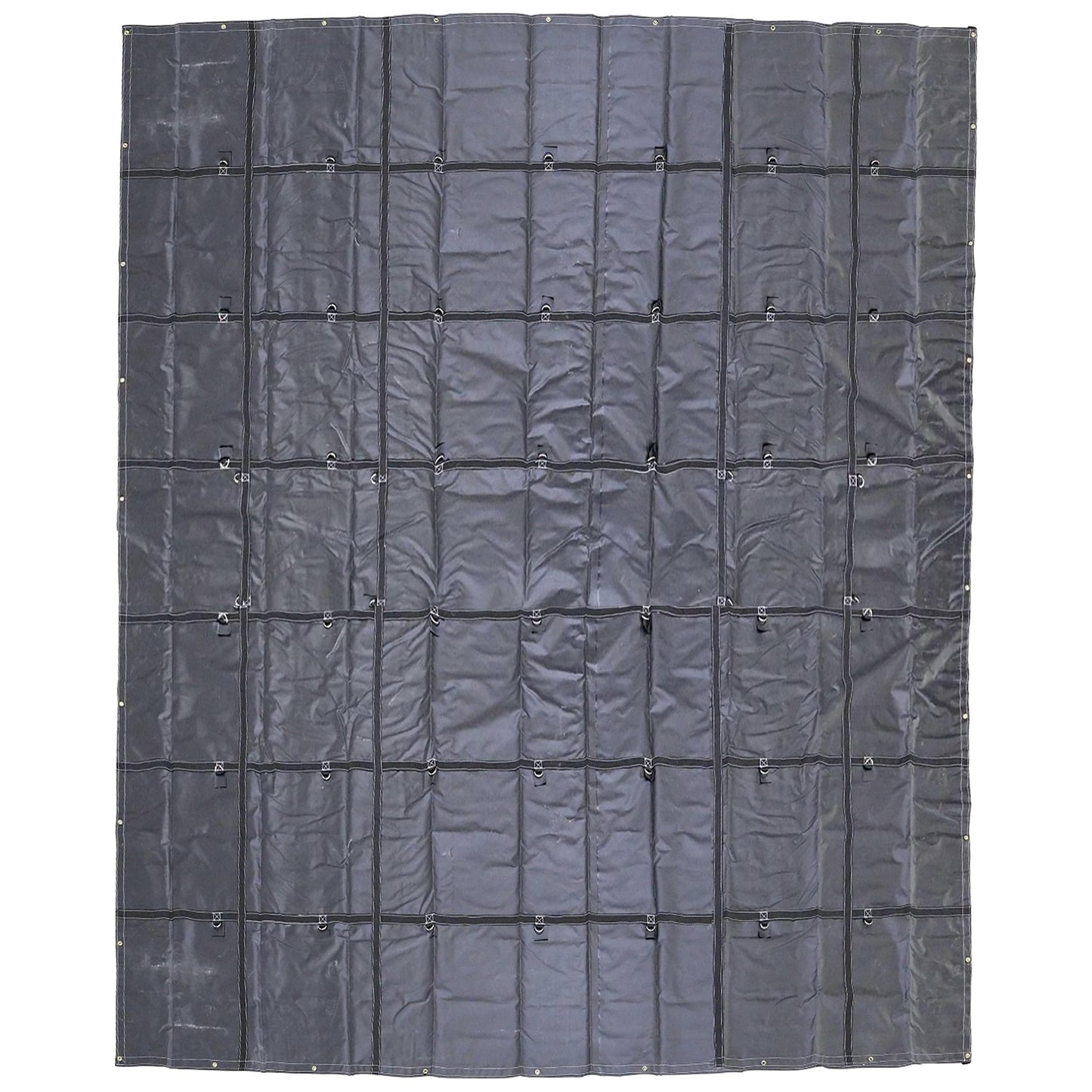 US Cargo Control Lightweight Steel Tarp - 20 Foot x 16 Foot Flatbed Tarp - 14 Ounce PVC-Coated Polyester Waterproof Material - Protects Your Flatbed Trailer Cargo from Wind, Snow, Rain, and Sun